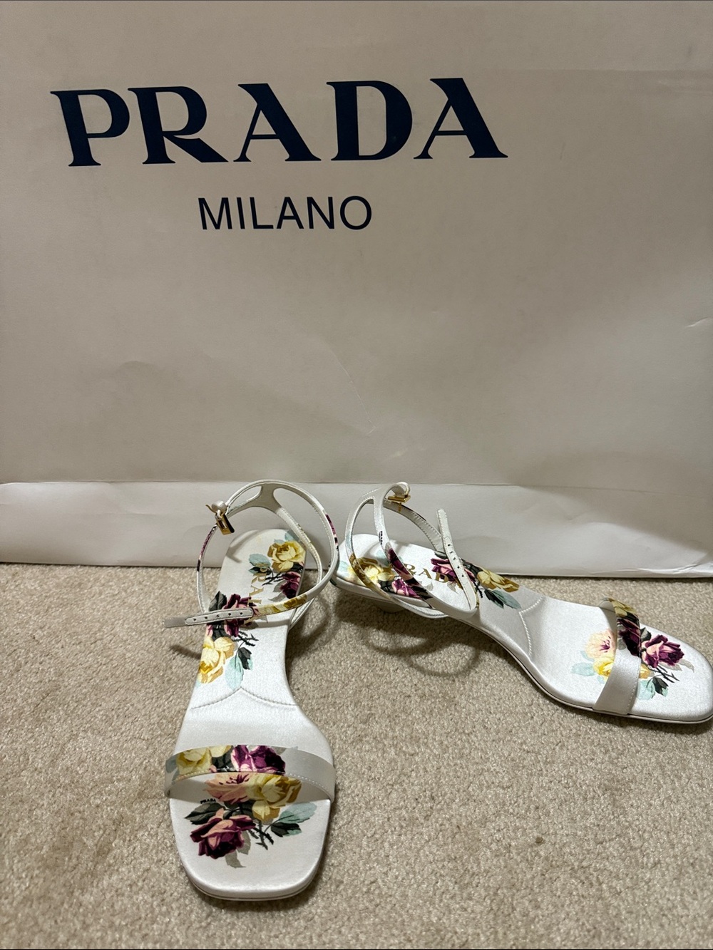 Prada Kitten Block Heels